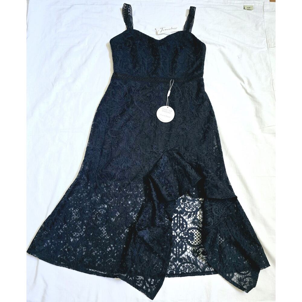 NWT 2 Sisters Women's Lace Mermaid Dress Sz 6 Romantic Goth Prom Wedding Y2k